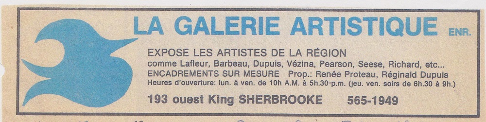 1976 - Galerie Artistique