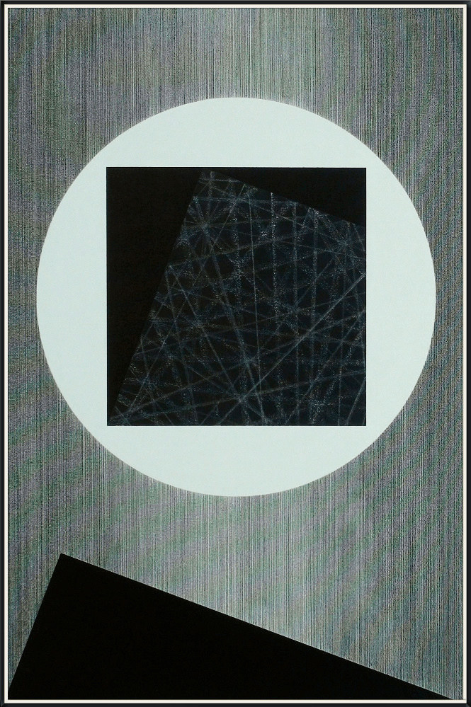 2012 Sidéral (acrylique pierre noir)